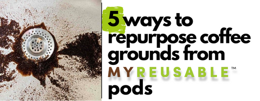 5 ways to repurpose leftover coffee grounds