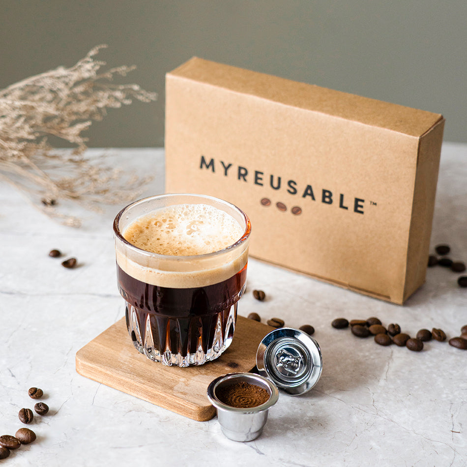 MYREUSABLE™ Reusable Capsule Compatible with Nespresso® Machines