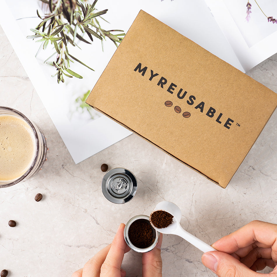 MYREUSABLE™ Reusable Capsule Compatible with Nespresso® Machines