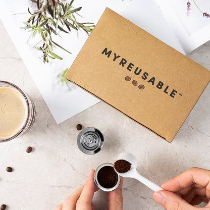 MYREUSABLE™ Reusable Capsule Compatible with Nespresso® Machines