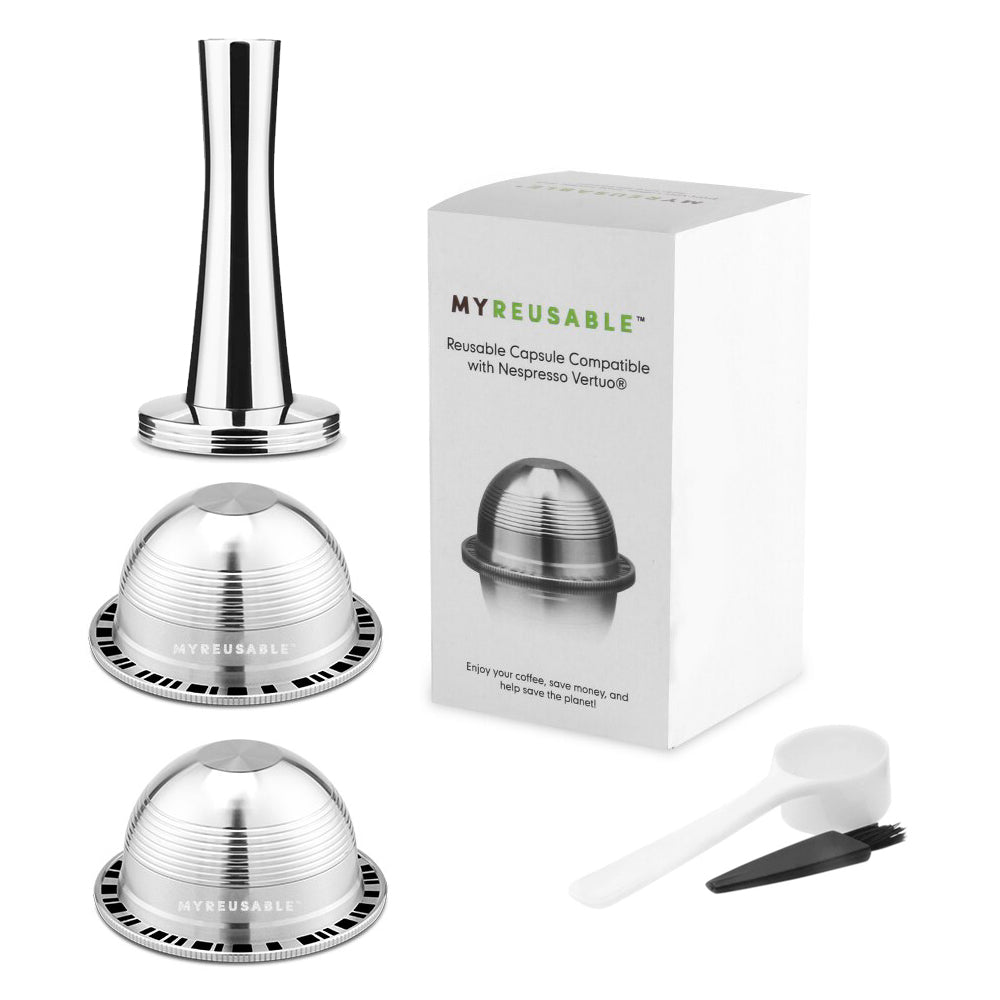 MYREUSABLE™ Reusable Capsule Compatible with Nespresso® Vertuo Machines