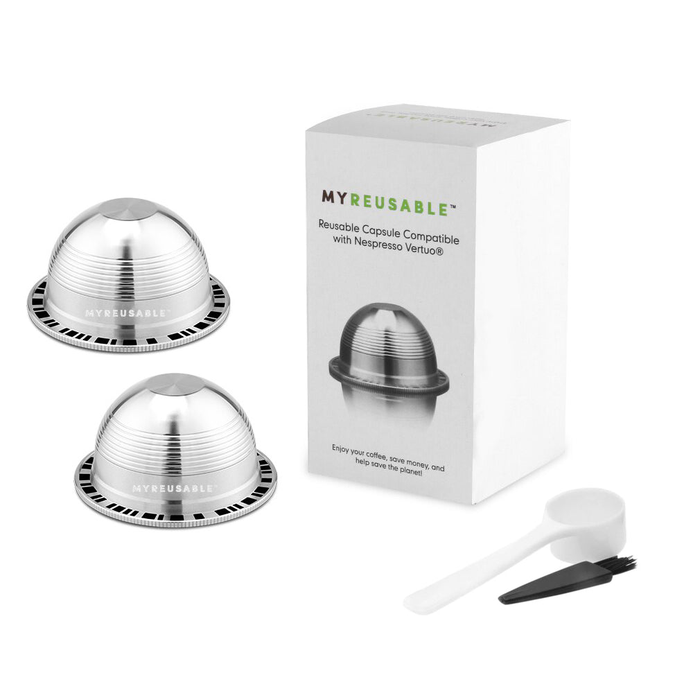 MYREUSABLE™ Reusable Capsule Compatible with Nespresso® Vertuo Machines