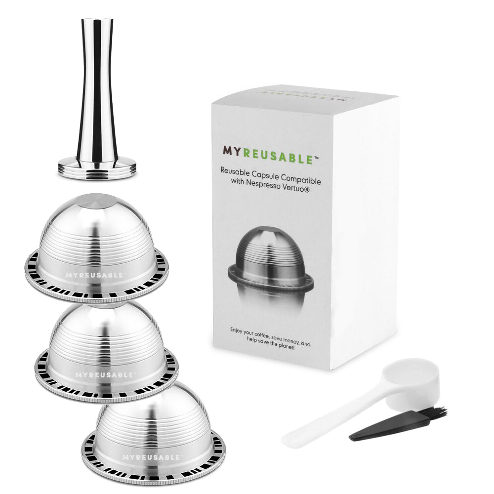 MYREUSABLE™ Reusable Capsule Compatible with Nespresso® Vertuo Machines