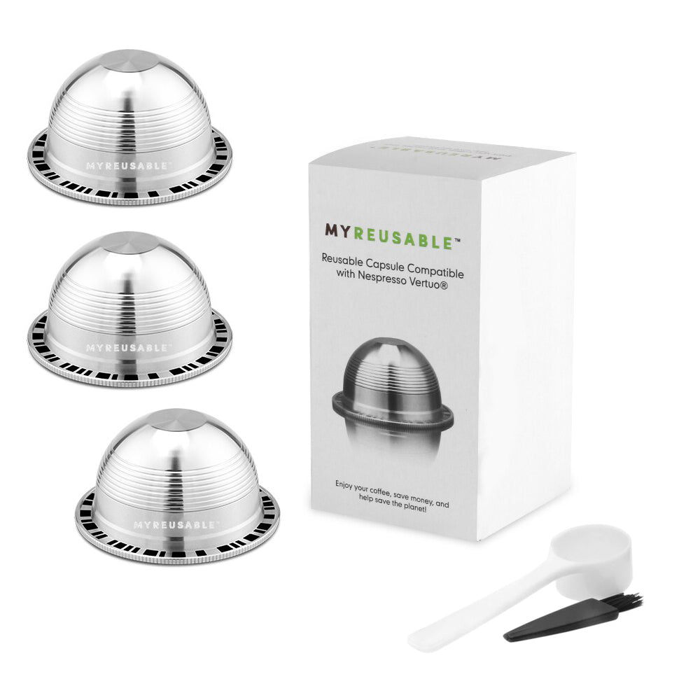 MYREUSABLE™ Reusable Capsule Compatible with Nespresso® Vertuo Machines