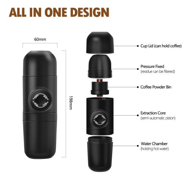 Mini Portable Coffee Machine